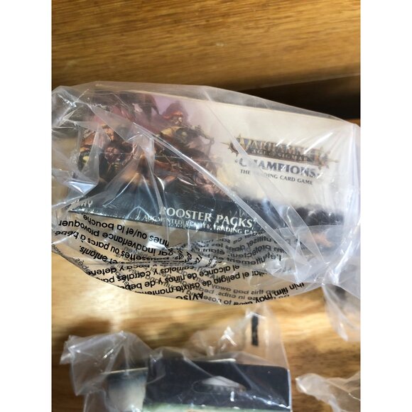 Warhammer Age Of Sigmar Champions Card Game 2 Booster Packs 4 Decks Set Lot - Picture 9 of 12